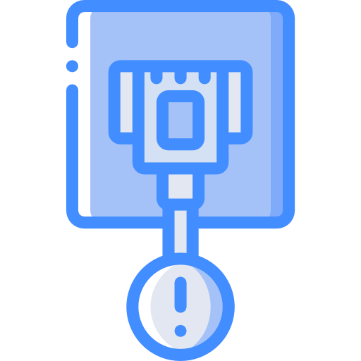 ethernet Basic Miscellany Blue icon