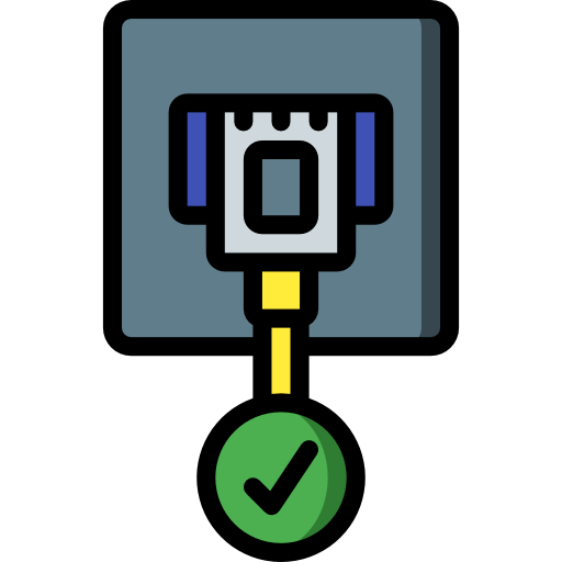 ethernet Basic Miscellany Lineal Color icono