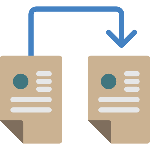 datenaustausch Basic Miscellany Flat icon