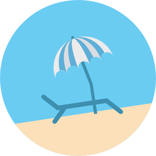 Sunshade Generic color fill icon