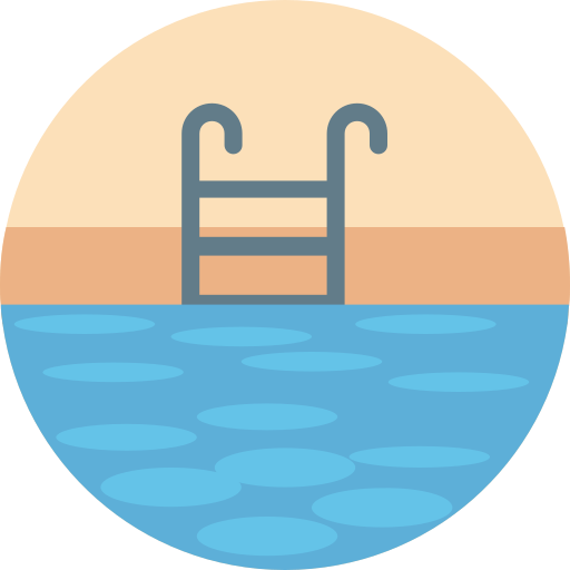 水泳 Generic color fill icon