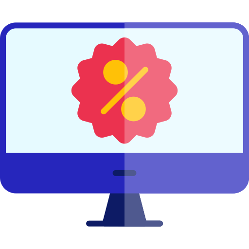 Computer Generic color fill icon