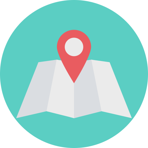 Map and location Generic color fill icon