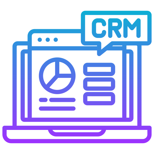 CRM Generic gradient outline icon