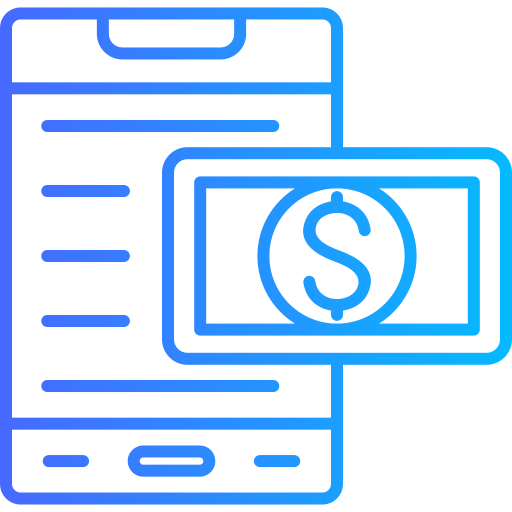 handy, mobiltelefon Generic gradient outline icon