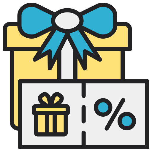 Gift discount Generic color lineal-color icon