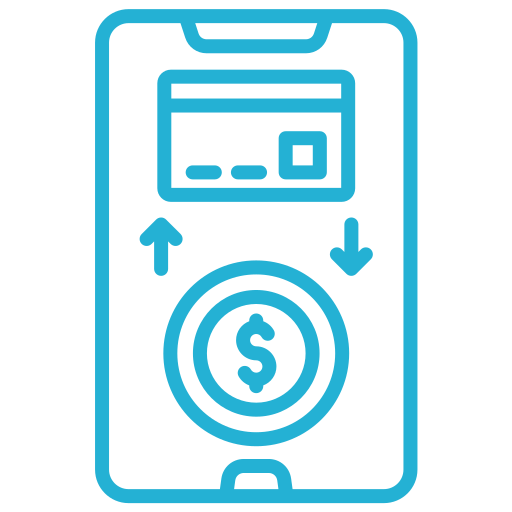 denaro digitale Generic color outline icona