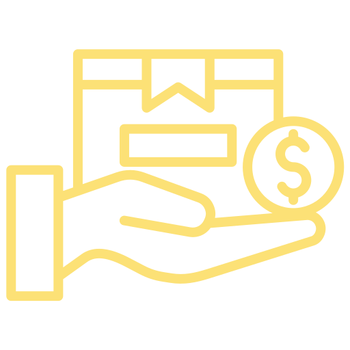 Cash on delivery Generic color outline icon