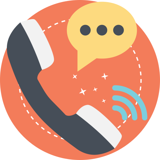 Telephone call Generic color fill icon