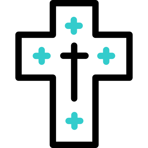십자가 Basic Accent Outline icon