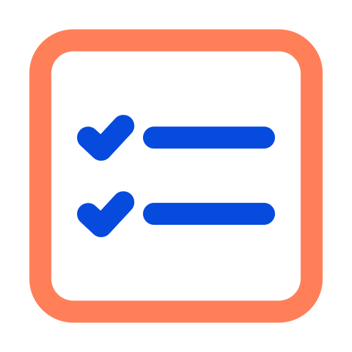 checkliste Generic color outline icon