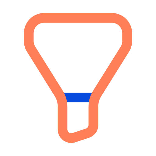 Funnel Generic color outline icon