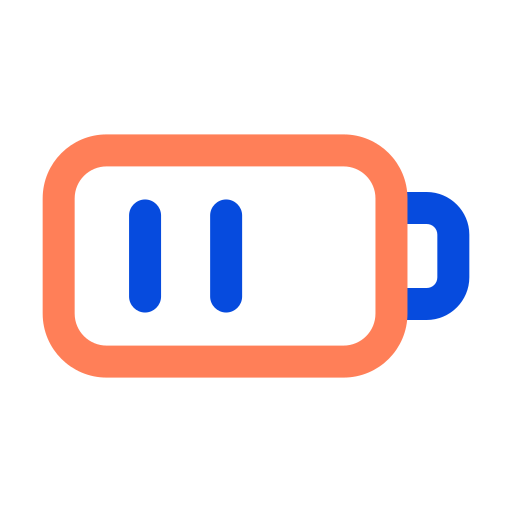 Battery level Generic color outline icon