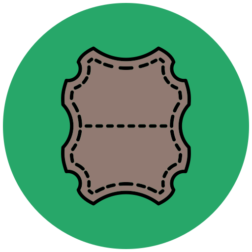 Leather Generic color lineal-color icon