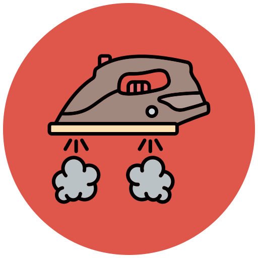 Steam iron Generic color lineal-color icon