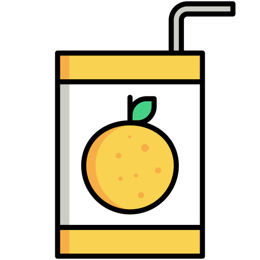 Juice box Generic color lineal-color icon