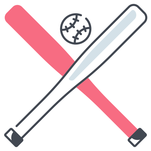 béisbol Generic color lineal-color icono