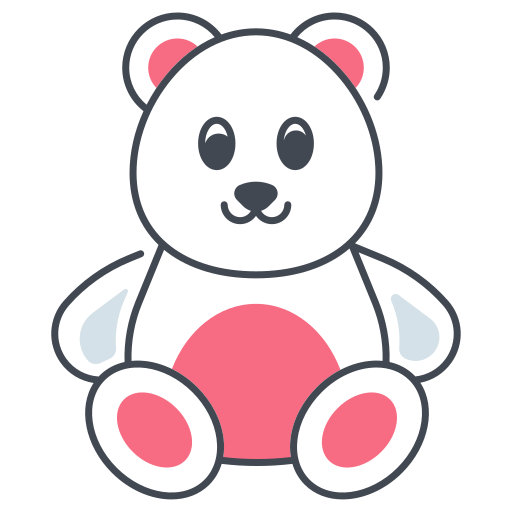 Teddy bear Generic color lineal-color icon