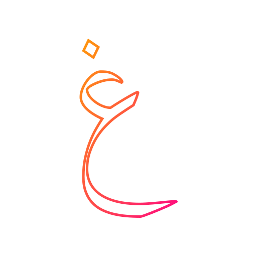 język arabski Generic gradient outline ikona