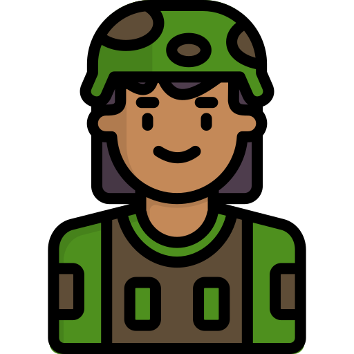 soldat Generic color lineal-color Icône