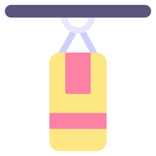 torba bokserska Generic color fill ikona