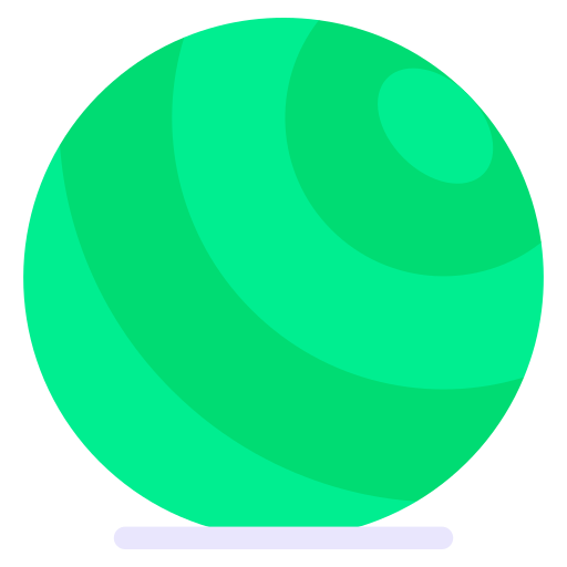 pelota de yoga Generic color fill icono