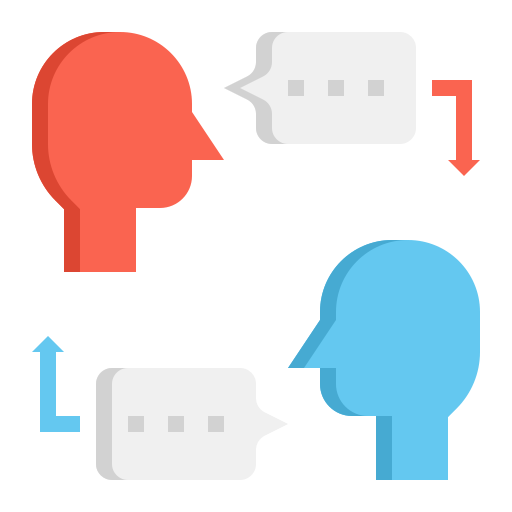 communicatie Generic color fill icoon