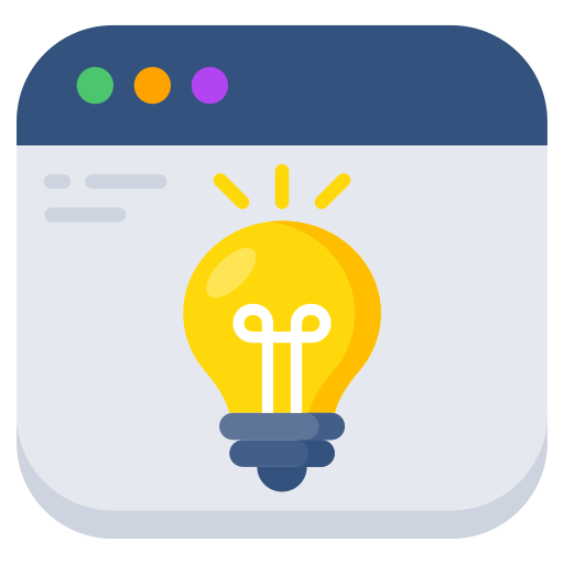 Idea bulb Generic color fill icon