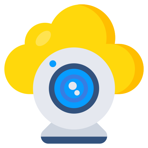 Web cam Generic color fill icon