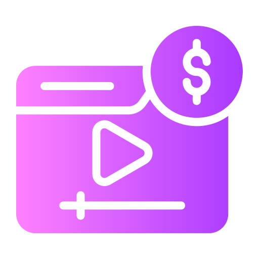 Paid content Generic gradient fill icon