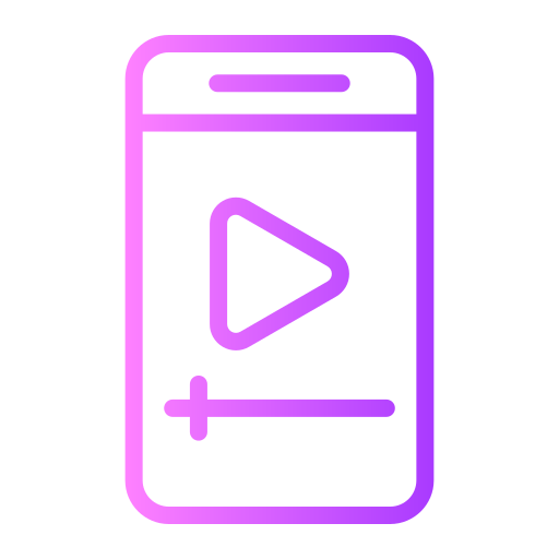 Play video  Generic gradient outline icon