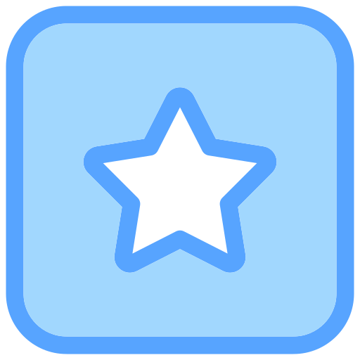 Star Generic color lineal-color icon