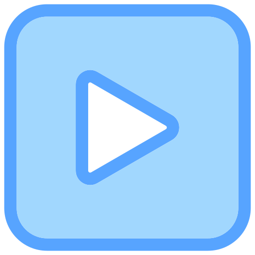 Play button Generic color lineal-color icon