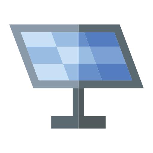 太陽光エネルギー Generic color fill icon