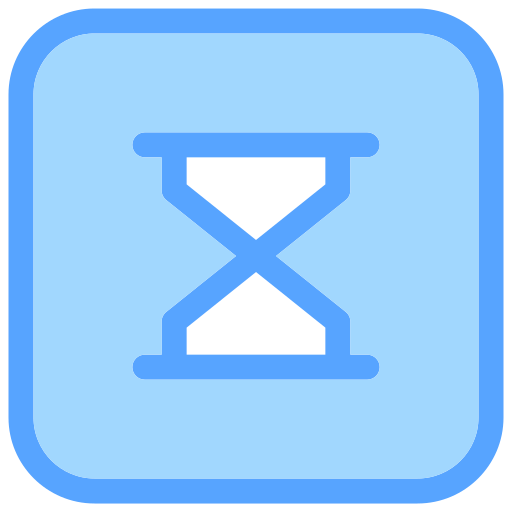 reloj de arena Generic color lineal-color icono