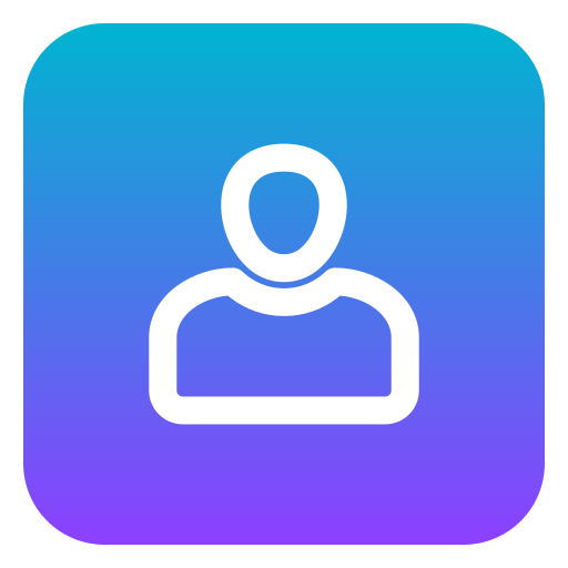 usuario Generic gradient fill icono