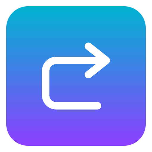 Right arrow Generic gradient fill icon