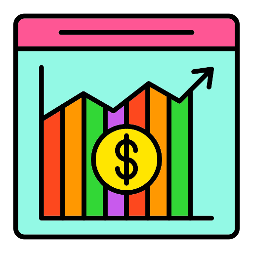 börse app Generic color lineal-color icon