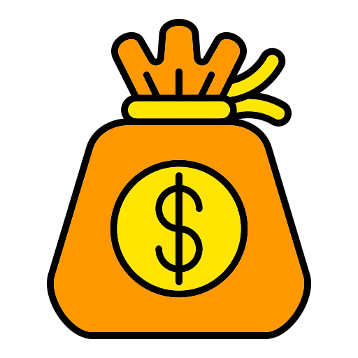 bolsa de dinero Generic color lineal-color icono