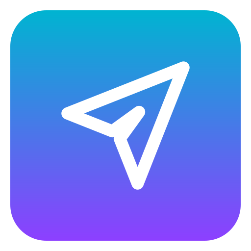 送信 Generic gradient fill icon