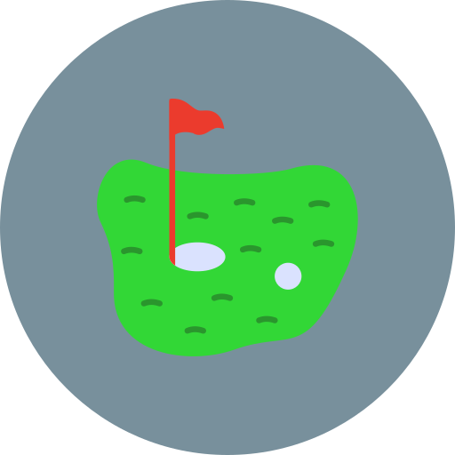 golf Generic color fill icona