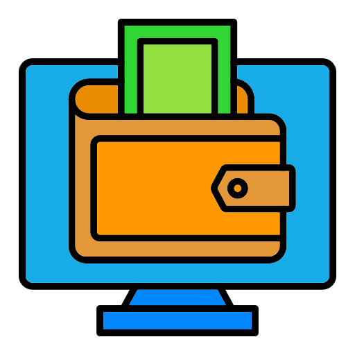 billetera digital Generic color lineal-color icono