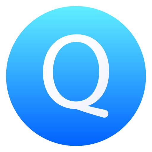 편지 q Generic gradient fill icon