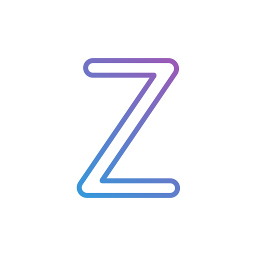 Zeta Generic gradient outline icon