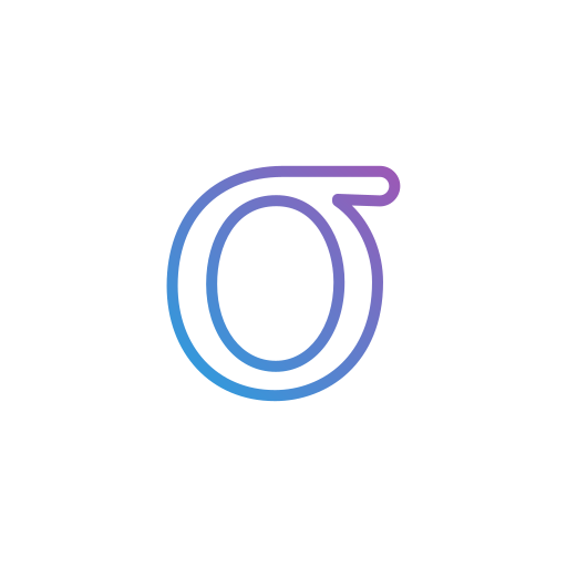 시그마 Generic gradient outline icon