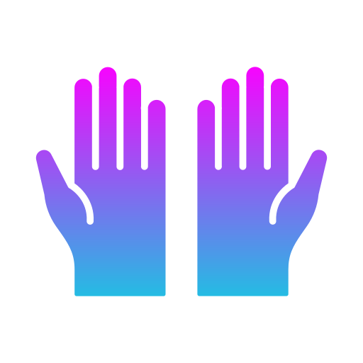 ręce Generic gradient fill ikona