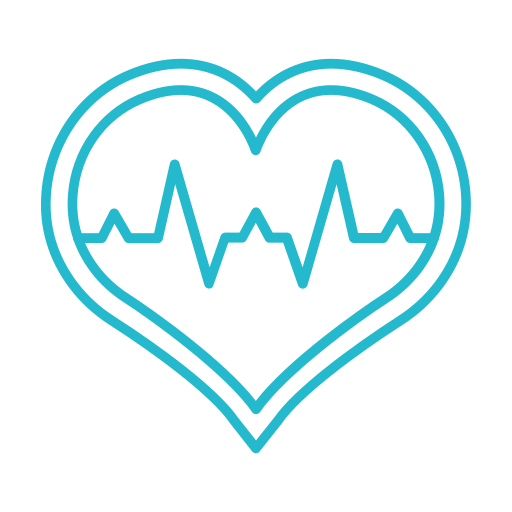 Heart rate Generic color outline icon