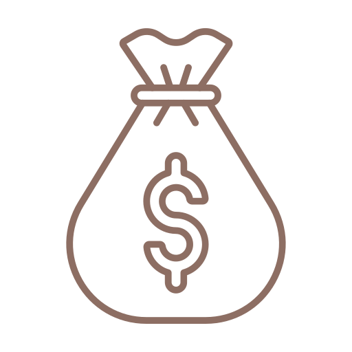 Money bag Generic color outline icon