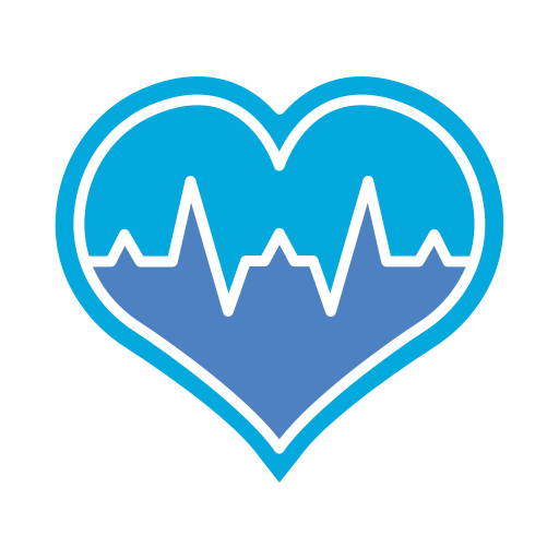 Heart rate Generic color fill icon