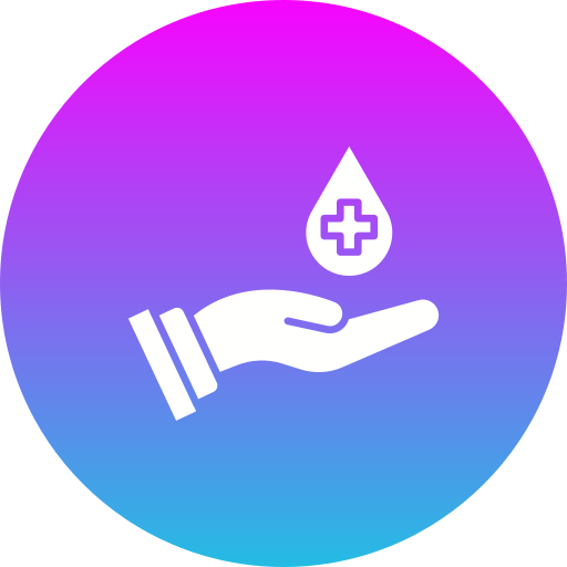 Blood Donation Generic gradient fill icon